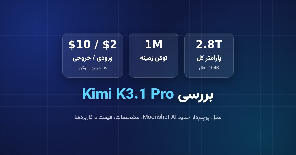 بررسی Kimi K3.1 Pro؛ مدل جدید Moonshot AI چه می‌کند و ارزش استفاده دارد؟